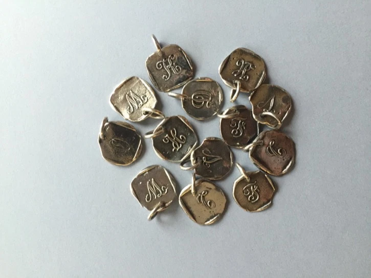 Waxing Poetic Baby Insignia Charms/Pendants ~ Sterling Silver ~ Free Shipping! - Image 1 of 1