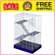 Ferret Cage Rabbit Chinchilla Rat Cage Small Animal House 24" 4 Levels