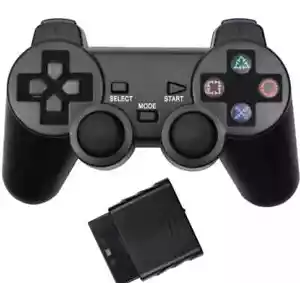Wireless Controller for Sony PS2 PS1 2.4GHz Dual Vibration Gamepad Various - Picture 1 of 12