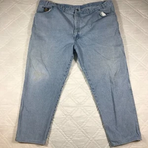 Bill Blass well worn blue jeans 50X31 - Picture 1 of 6