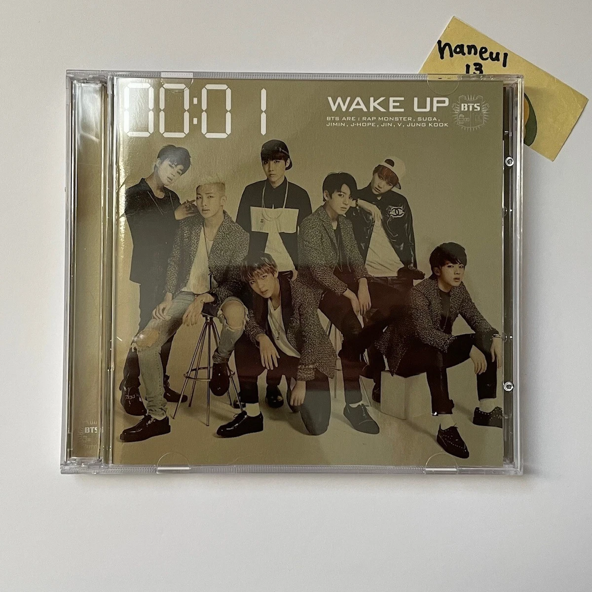 BTS WAKE UP Japanese ver. Type A Japan Limited Edition CD + DVD | eBay