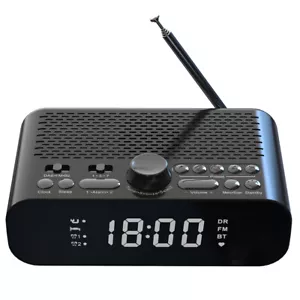 Digital Radios BT Digital Alarm Clock Radio LED Display Portable DAB FM Radios - Picture 1 of 12