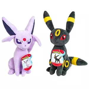 Pokemon 8" Espeon & Umbreon Plush 2-Pack - Officially Licensed - Eevee Evolut... - Picture 1 of 6