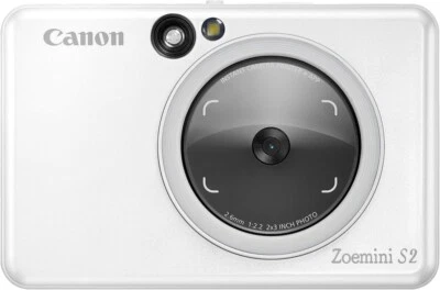 Canon Zoemini S2 Instant Camera Printer 8MP - Compact with Mirror, Ring Light Ca - Image 1 of 4