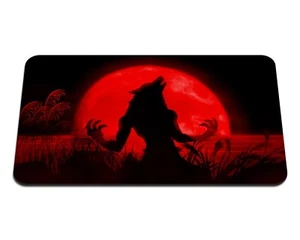 Werewolf Playmat Custom Neoprene Horror Board Game Mat for MTG TCG LCG - Picture 1 of 11