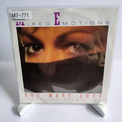Mixed Emotions – You Want Love (Maria, Maria...), 7" Vinyl (G+/G), EMI, M7-771 - Bild 1 von 2