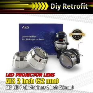 AES LED Projector Lens 2 Inch (52 mm.) with Shroud (RHD) - Picture 1 of 7