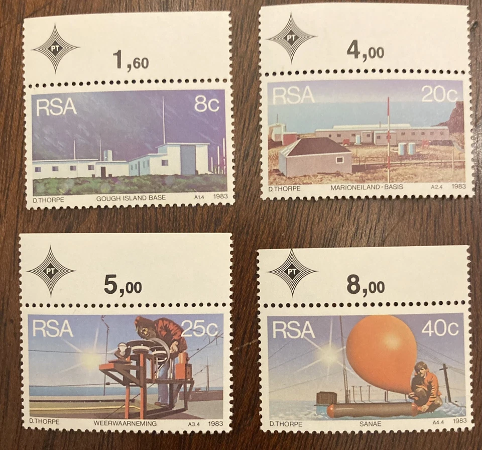 RSA, Южная Африка: 1983. Полный комплект из 4. MNH, SC # 610-13. Лот # 02-05167 - Изображение 1 из 1
