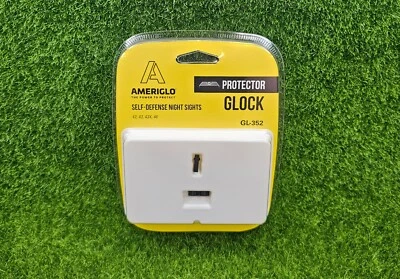 Mira protetora AmeriGlo para Glock 42 43 43X 48 (MOS) verde/preto corte U #GL-352 - Imagem 1 de 4