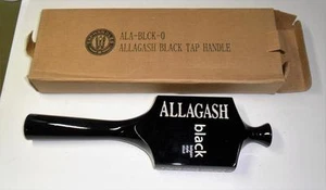 NIB Allagash Black Beer Tap handle Black Wooden 11" - Picture 1 of 1