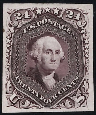 70TC3a Trial Color Plate Proof on India Paper VF with Cert - Image 1 of 3