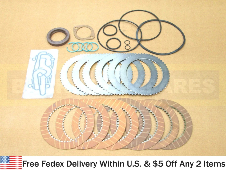 JCB PARTS -CLUTCH REVERSER REBUILD KIT - PLATES & SEALS (445/12307 445/03205) - Image 1 of 1