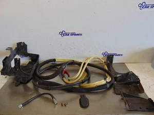 Audi TT Battery cables 98-06 8N 3.2V6 boot to front tray brackets - Picture 1 of 5