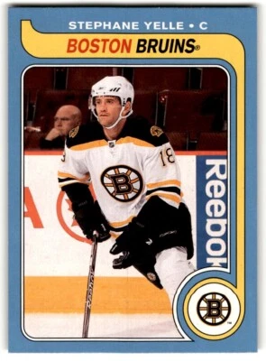 2008-09 O-Pee-Chee '79-80 Retro Stephane Yelle #708 Boston Bruins - Image 1 of 2