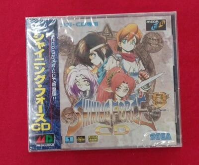 Sega Mega CD Shining Force CD Japan MD game Factory Sealed New - Image 1 of 3