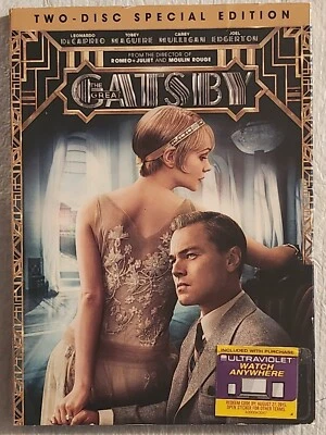 The Great Gatsby Two-Disc Special Edition DVD with Slipcover - DiCaprio, Maguire - Image 1 of 4