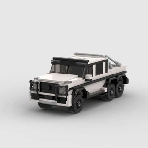 MOC LEGO Car: Mercedes-Benz AMG G63 6x6 Speed Champions style Fast Delivery - Picture 1 of 6