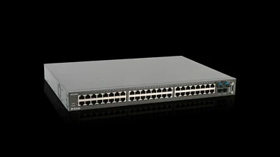 D-Link DES-3250TG 48 Port 10/100 +2 Gigabit SFP Ports Managed Switch - Image 1 of 4