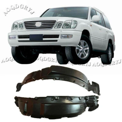 2x Black Fender Wheel Liner Lining Splash Shield Guard For LEXUS LX470 1998-2007 Foto 1 de 4