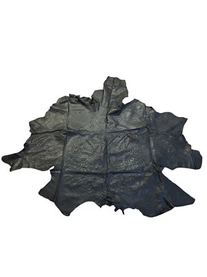 Piel de avestruz Cuero, Verde, Gris Negro y Marrón Color Grado B 14 Foto 1 de 3