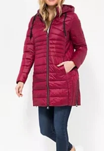 CENTIGRADE Steppjacke abnehmbare Kapuze 2-Wege-Zipper Einschubtaschen Gr.48 - Bild 1 von 1