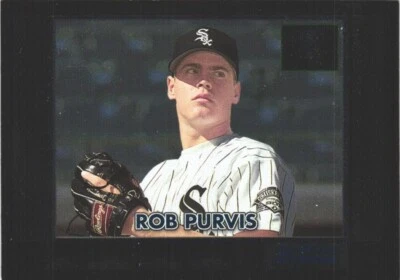 Tarjeta de béisbol 2000 Bowman - Retro/Future #232 Rob Purvis RC Chicago White Sox Foto 1 de 2
