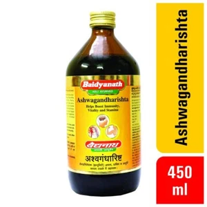 Baidyanath Ashwagandharishta (450ml) General Tonic for Weakness - Picture 1 of 4