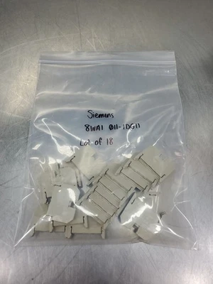 Siemens 8WA1-011-1DG11 Terminal Block, Lot of 18.                          4A-41 - Image 1 of 2