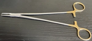 V. Mueller CH2424 Crile-Wood Needle Holder - 8 Inches - Stainless - Used - Picture 1 of 7