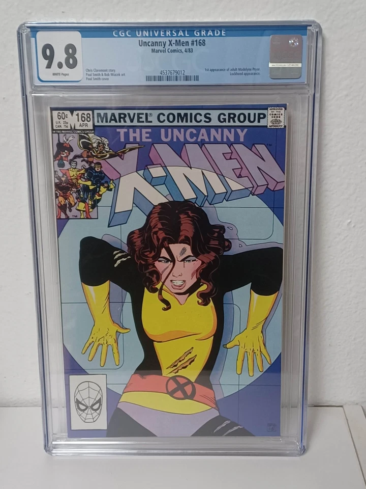 UNCANNY X-MEN #168 (Marvel Comics, 1983) CGC Graded 9.8 ~ WHITE Pages - Image 1 of 1