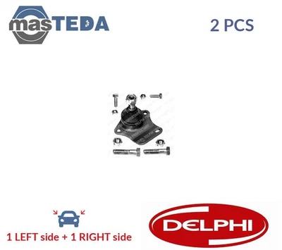 TC73 SUSPENSION BALL JOINT PAIR FRONT DELPHI 2PCS FOR FORD TAUNUS,CORTINA - Image 1 of 4