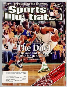 June 16 2008  Sports Illustrated Kobe Bryant Paul Pierce Kevin Garnett NBA HOF - Imagen 1 de 1