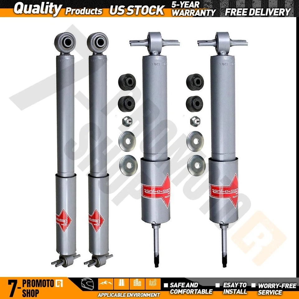 Amortiguador delantero trasero 4 KYB para Chevrolet Express 1500 2003-2014 Foto 1 de 4