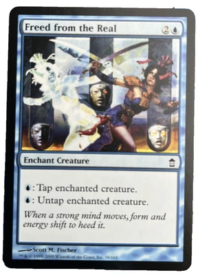 Freed From The Real - MTG Saviors Of Kamigawa Condition Shown In Many Pictures - Image 1 of 4