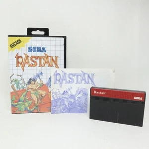 Rastan Game With Box & Manual | Sega Master System | Free UK P&P - Picture 1 of 18