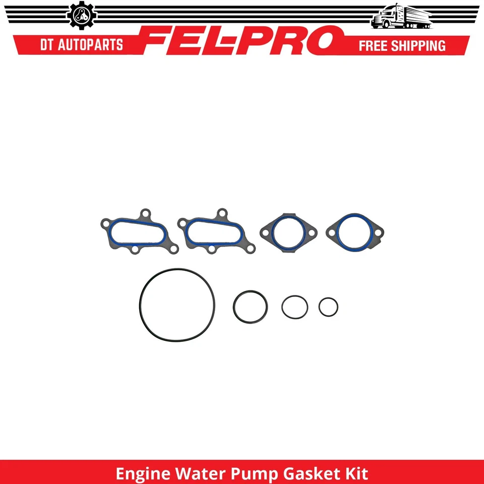 Kit de junta de bomba de agua del motor Fel-Pro de 6,6 L para Chevrolet Express 4500 2010-2016 Foto 1 de 1