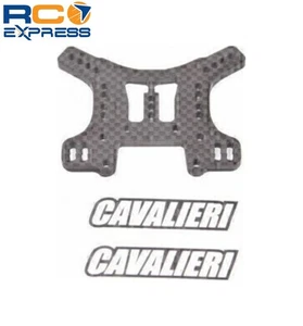 SWORKz S14-3 Carbon Rear Shock Plate by RC Carbon Cavalieri SWC4503 - Picture 1 of 1