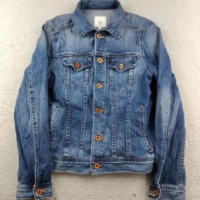 Chaqueta de mezclilla AG Adriano Goldschmied para mujer mediana Foto 1 de 4