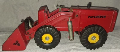 Vintage Red 1950s Nylint Toys Payloader Pressed Steel Front End Loader - Image 1 of 4