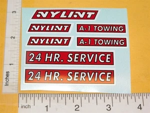 Nylint Turbine Style Cab Wrecker Tow Truck Ersatz Aufkleber Set NY-130 - Bild 1 von 2