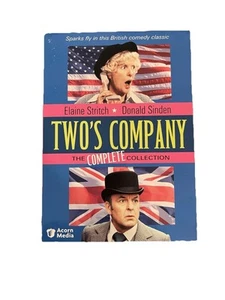 Two’s Company DVD Complete Collection 4 Disc Set Acorn Media 70s British Comedy - Foto 1 di 4