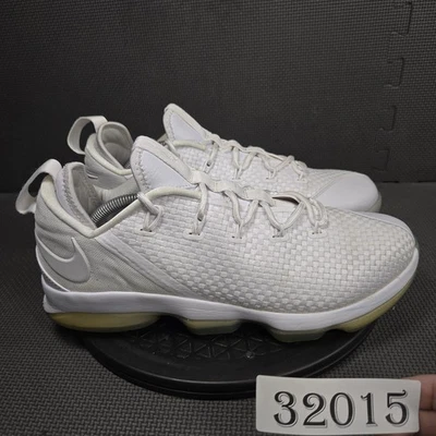 Nike LeBron 14 Zapatos Bajos Para Hombre Talla 11.5 Blanco Zoom Baloncesto 878635-101 Foto 1 de 4