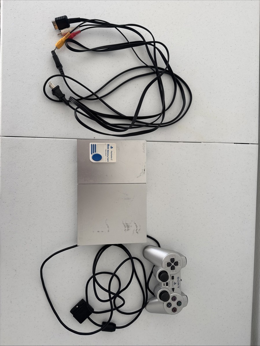その他 PlayStation 2 SILVER  cm3dmju Amazon.com: PlayStation 2 Slim Silver (Renewed) : Video Games