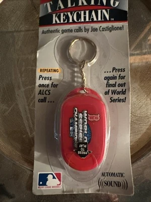Boston Red Sox World Series Champions Talking Keychain  - Image 1 of 3