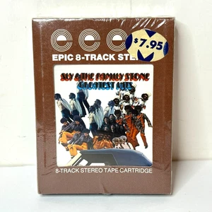 Sly & The Family Stone Greatest Hits 1970 SEALED 8-TRACK NEW NOS - Picture 1 of 4