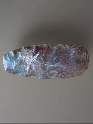 Artefato africano pré-histórico antigo de celta de sílex neolítico do Saara - Imagem 1 de 4