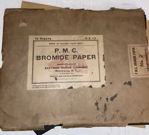 PMC Bromide Paper Eastman Kodak Company Rochester, NY VTG Envelope - Picture 1 of 3