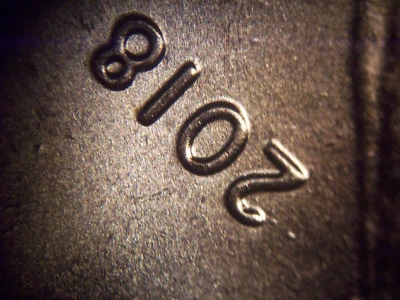 2018 P WDDO 006 Doubled Die Obv BU Lincoln shield cent 50 error coins - Image 1 of 4