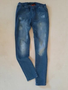 Hose Jeans edc by Esprit 38 Short Stretch Flicken Risse Denim Leggings Jeggings - Bild 1 von 8