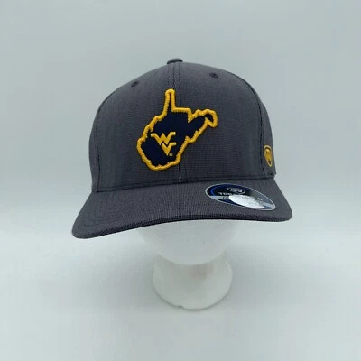 Top of the World Flexfit West Virginia Mountaineers NCAA Fitted Hat Cap Size M/L - Image 1 of 4